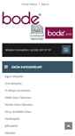 Mobile Screenshot of bode.com.tr