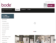 Tablet Screenshot of bode.com.tr
